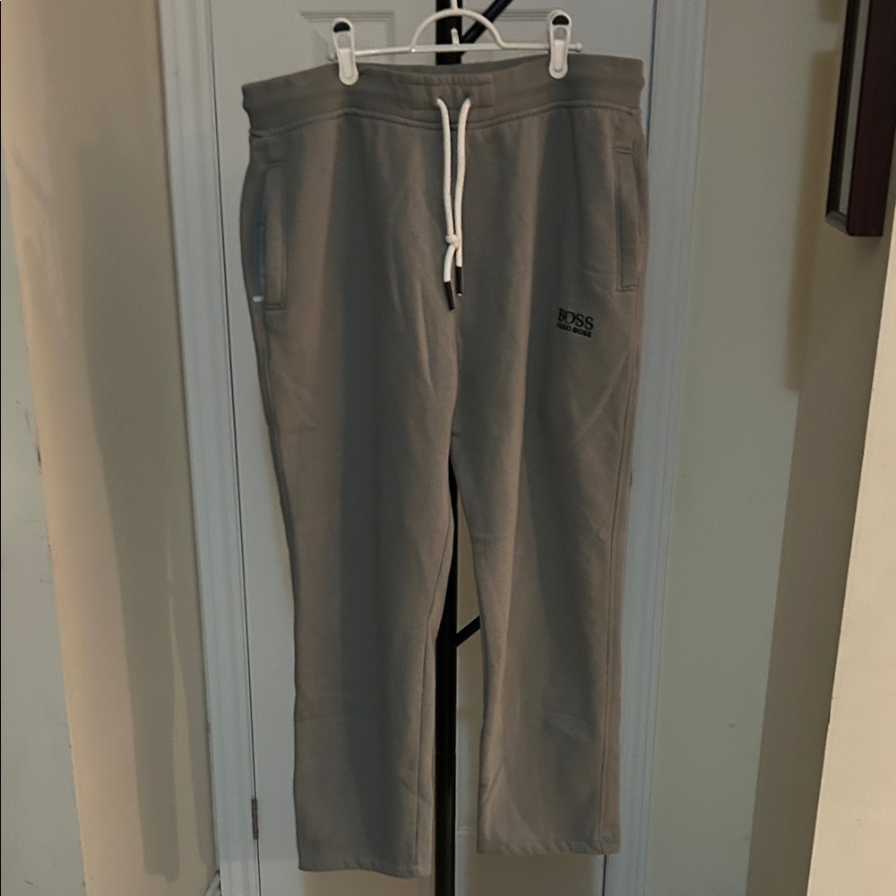 Boss Men's Charcoal Joggers